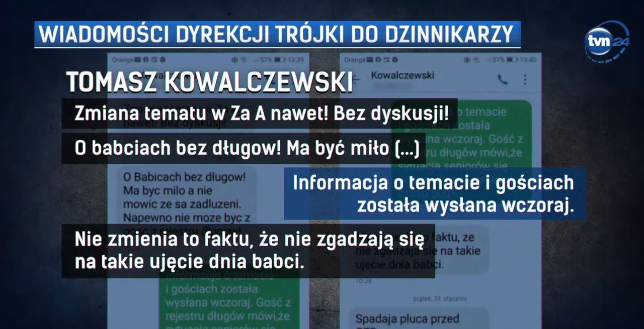 Dziennikarz Trójki, Ernest Zozuń, ujawnił "instruktażowe" SMS-y od byłego dyrektora stacji.