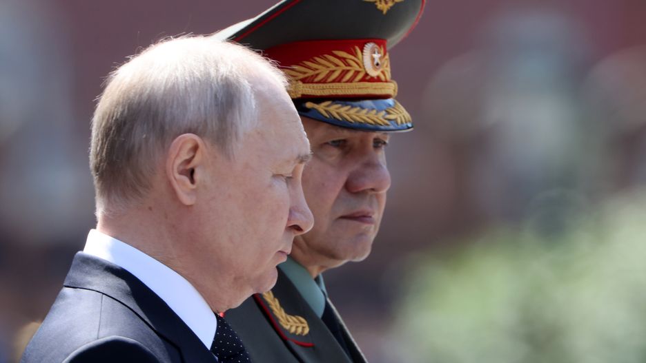 Władimir Putin i Siergiej Szojgu 