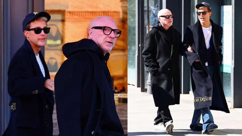 Domenico Dolce z ukochanym