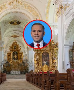 Skandal w kościele. Ksiądz agitował za Nawrockim