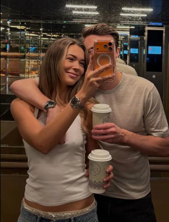 Sandra Kubicka z ukochanym