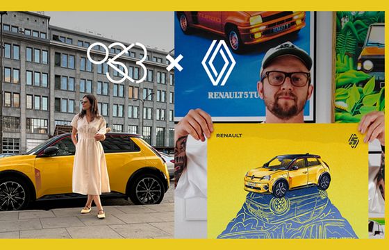 Renault 5 E-Tech electric promowane kampanią z Maciejem Polakiem i Klaudią Fałat