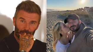 David Beckham opublikował zdjęcie, na którym 15-letnia córka całuje go w policzek. W komentarzach burza. "Myślałam, że to MĄŻ I ŻONA" (FOTO)