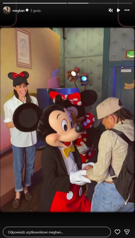 Meghan Markle relacjonuje rodzinny czas w Disneylandzie