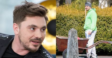 Daniel Martyniuk ma za sobą liczne zatargi z prawem. Jakiś czas temu odbywał karę PRAC SPOŁECZNYCH, sprzątając cmentarz (ZDJĘCIA)