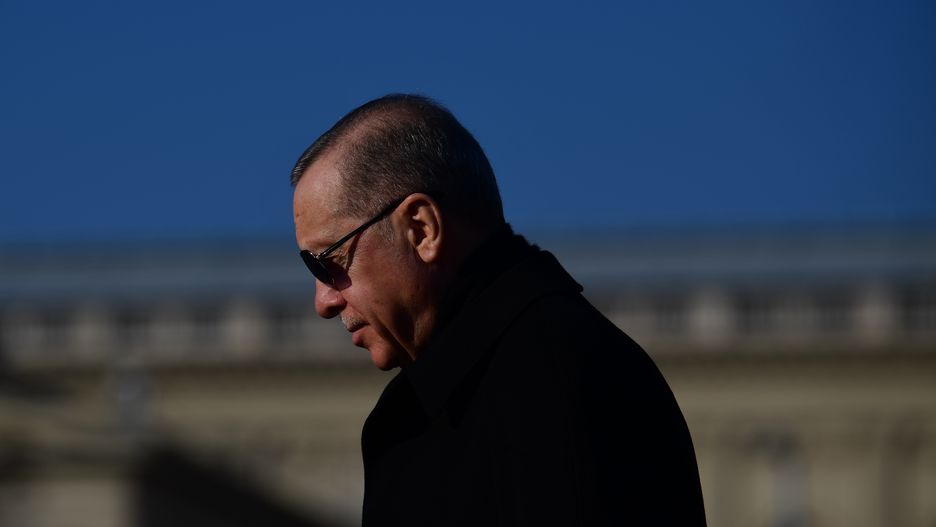 Prezydent Turcji Recep Tayyip Erdogan 