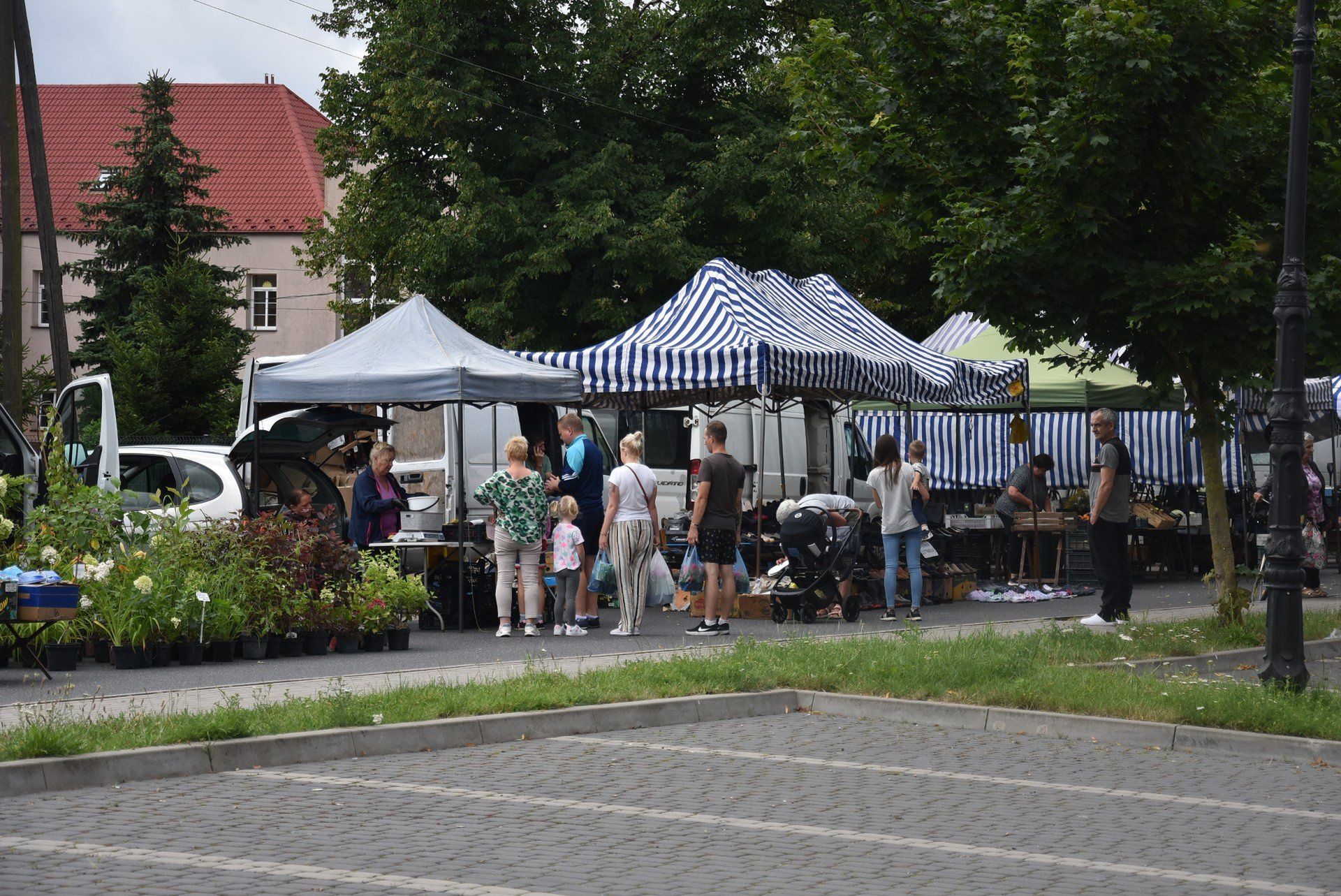 Nowa lokalizacja gołanieckiego targowiska - ul. Składowa