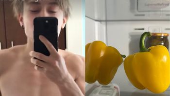 Katarzyna Zillmann pozuje TOPLESS i chwali się przy okazji, co zrobiła z paprykami z lodówki. Pomysłowo? (FOTO)