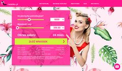 Asia Ratalska promuje platformę pożyczkową Ratalska.pl