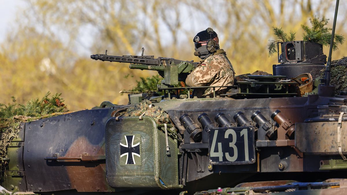 Czołg Leopard 2 niemieckich sił zbrojnych. Części do niego powst
