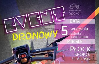 Drony opanują płocką plażę. Wyjątkowe wydarzenie już 5 września