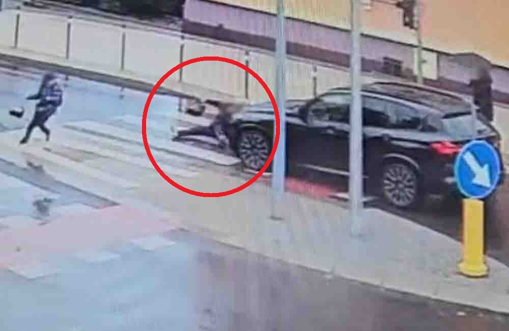 Zielona Góra: Poważne potrącenie kobiety na przejściu dla pieszych