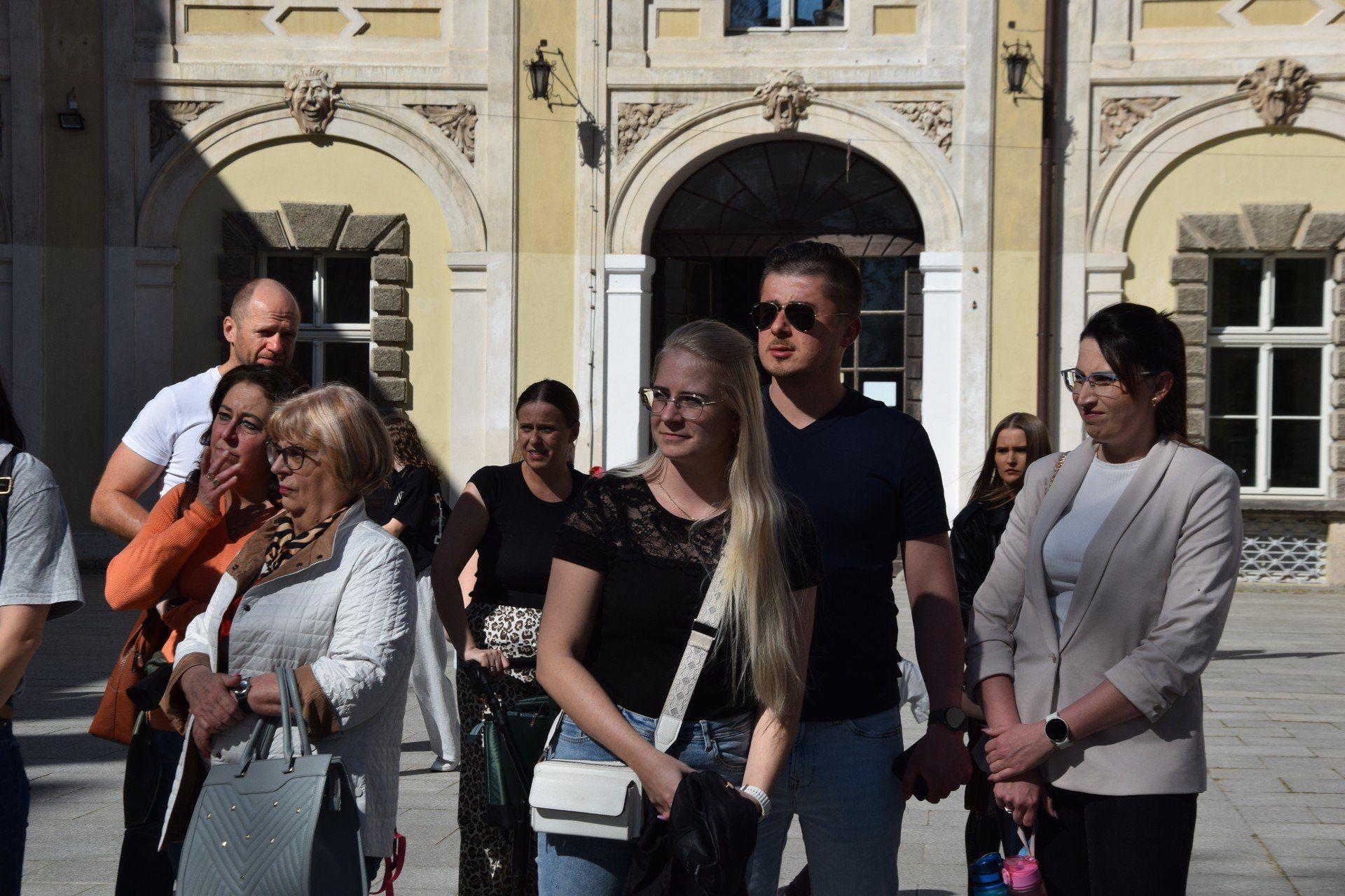 Dziedziniec pałacu