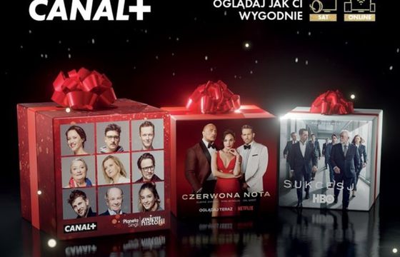 Rusza świąteczna kampania reklamowa Canal+