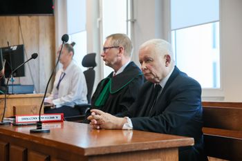 Kaczyński stawił się w sądzie. Zabrał głos tuż przed rozprawą