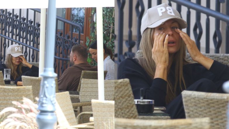 Małgorzata Rozenek relaksuje się przed występem w Sopocie