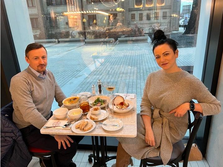 Internauci nie poznają Izabeli Małysz na zdjęciu z Adamem Małyszem