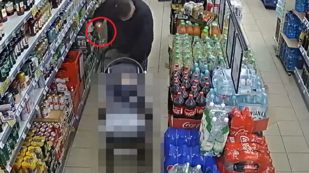 Złodziej kradł w obecności swoich dzieci