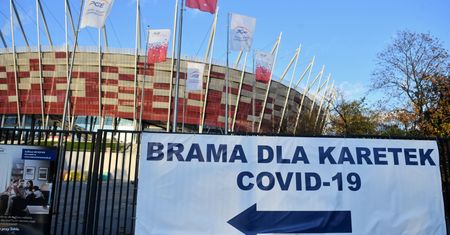 Koronawirus w Polsce. Pierwszy pacjent trafił już na Stadion Narodowy