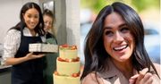 Odziana w fartuch Meghan Markle dzieli się mądrościami w piekarni: "Wszyscy jesteśmy zranieni i wymagamy leczenia" (ZDJĘCIA)