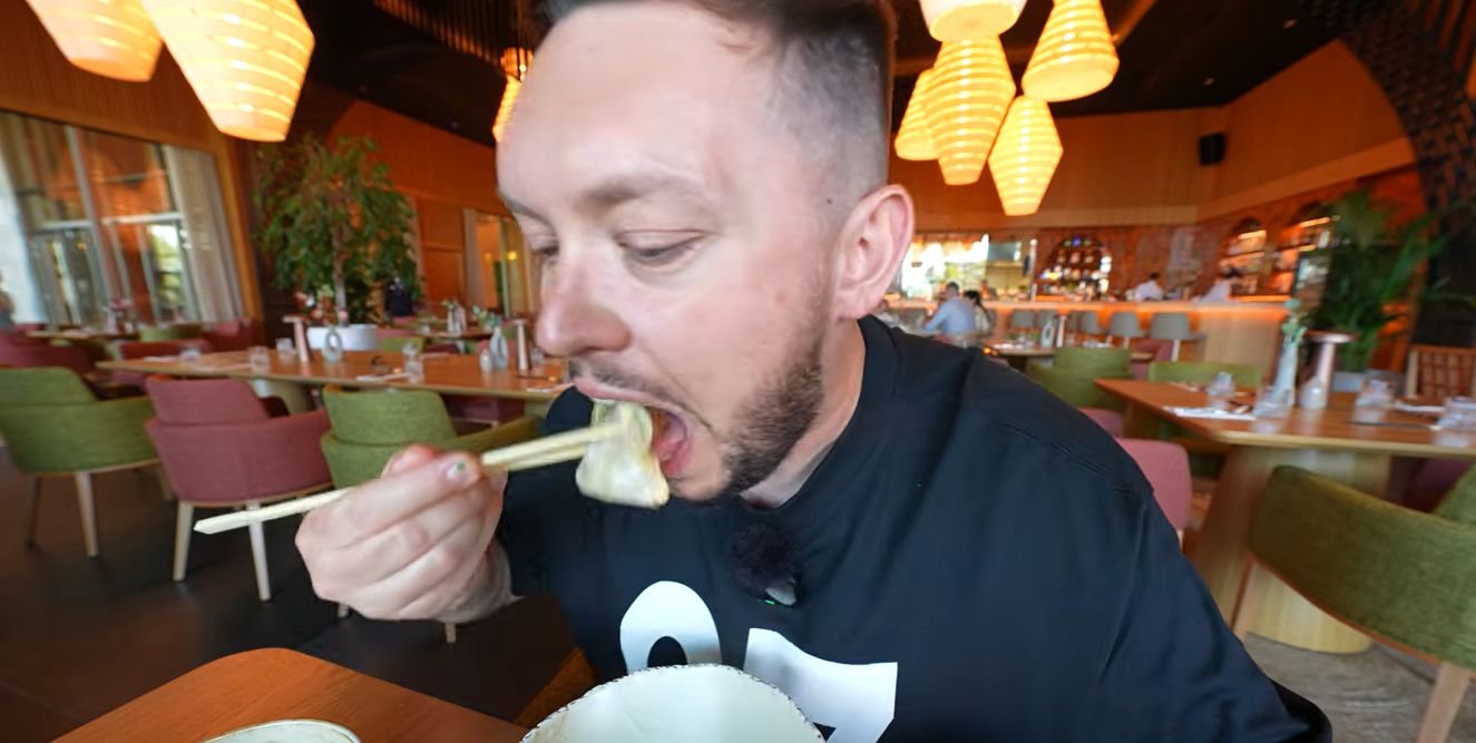 Książulo ocenił jedzenie w Hotelu Gołębiewski