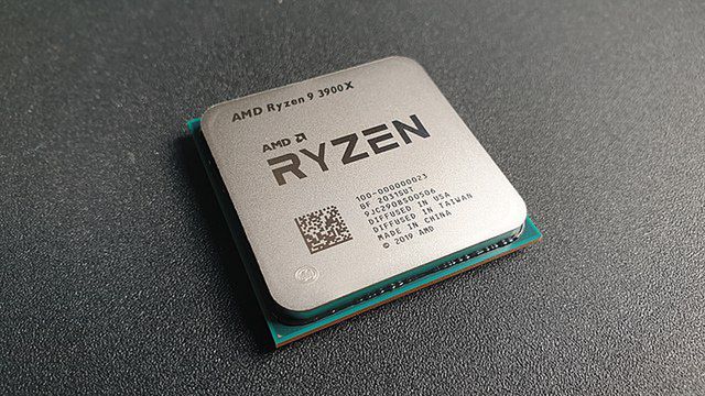 AMD Ryzen 9 3900X. 