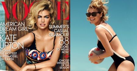 "Vogue" o Kate Upton: "NAJSEKSOWNIEJSZA SUPERMODELKA NA ŚWIECIE"! (ZDJĘCIA)