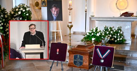 Pogrzeb Edwarda Linde-Lubaszenki. Wzruszająca przemowa jego syna, Olafa