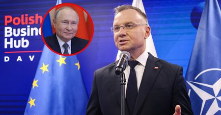 Duda w Davos. "Putin powinien prosić o rozmowy pokojowe"