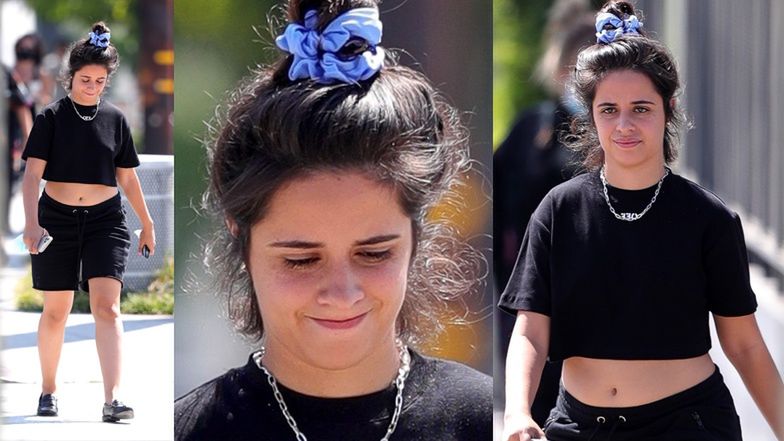 Camila Cabello spaceruje z odsłoniętym brzuchem 