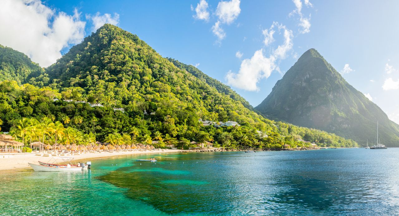 Saint Lucia ist der ideale Ort, um dem Winter zu entfliehen.