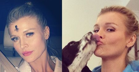 Joanna Krupa z KRZYŻEM NA CZOLE! "Właśnie wyszłam z kościoła!"