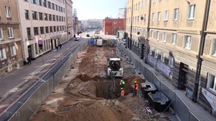 Poznań: Nowe torowisko rośnie w centrum. Węzeł Wierzbięcice nabiera kształtu