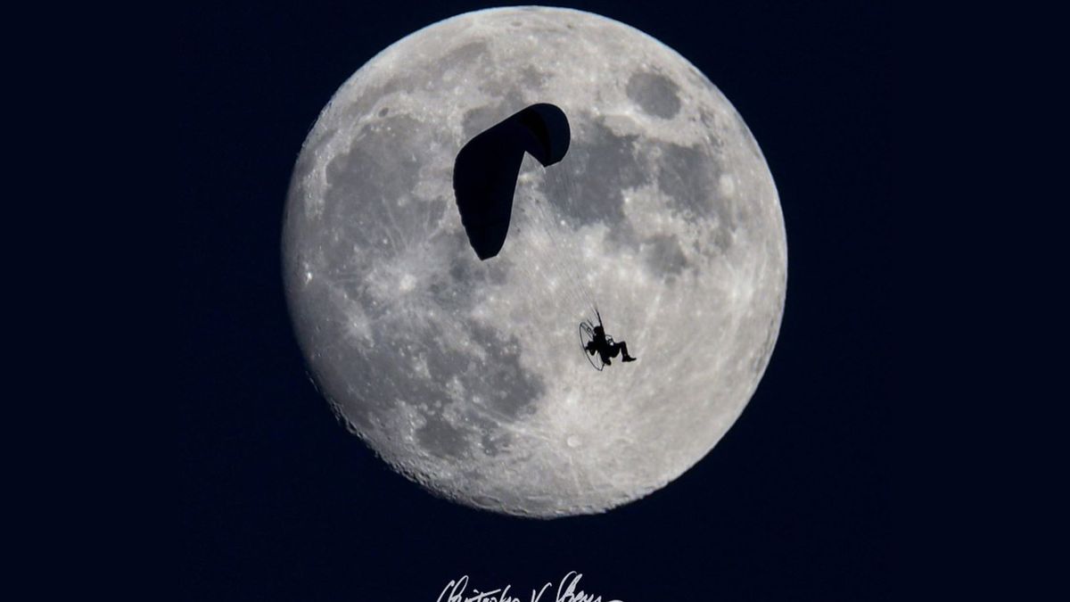 Fotograf umieścił człowieka na Księżycu z okazji 50-lecia lądowania Apollo 11 1