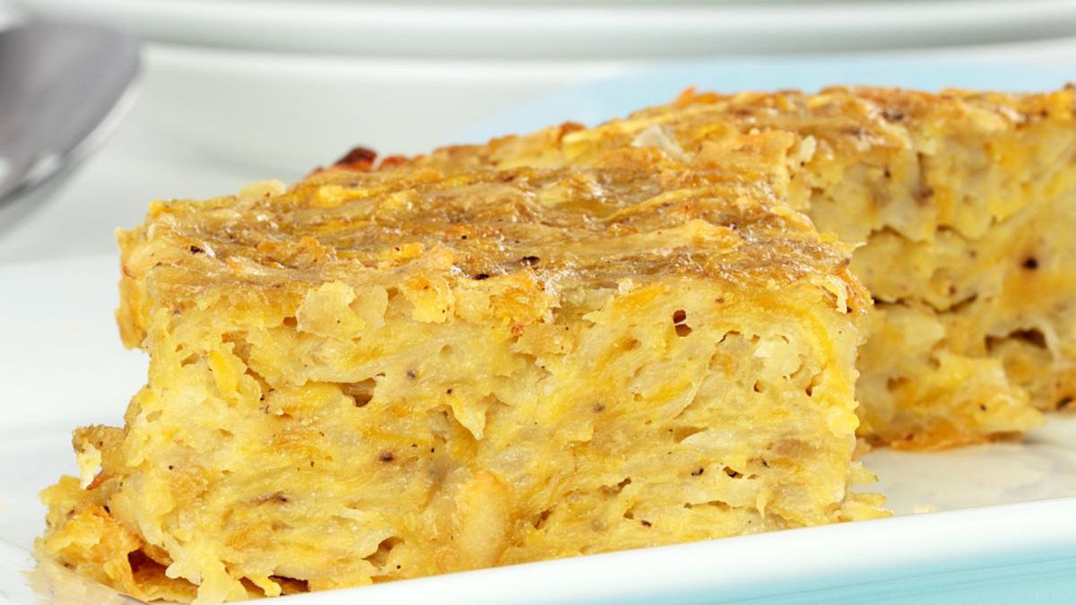 Szarlotka z makaronu - Pyszności