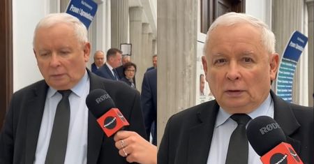 Jarosław Kaczyński zapytany, kogo OBLAŁBY WODĄ w śmigusa-dyngusa! Myślał, myślał i... "Naprawdę smutny człowiek" (WIDEO)