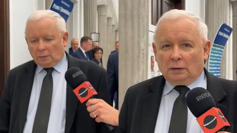 Jarosław Kaczyński zapytany, kogo OBLAŁBY WODĄ w śmigusa-dyngusa! Myślał, myślał i... "Naprawdę smutny człowiek" (WIDEO)
