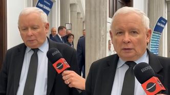 Jarosław Kaczyński zapytany, kogo OBLAŁBY WODĄ w śmigusa-dyngusa! Myślał, myślał i... "Naprawdę smutny człowiek" (WIDEO)