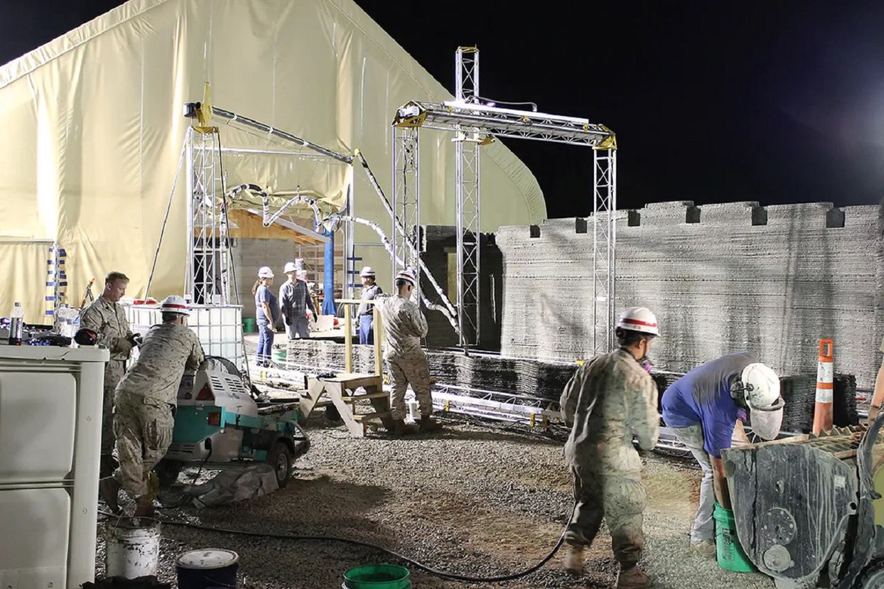 "Żyjący beton" w amerykańskim wojsku. Innowacyjny pomysł DARPA