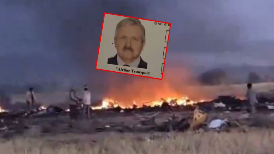 Wrak rozbitego IŁ-76