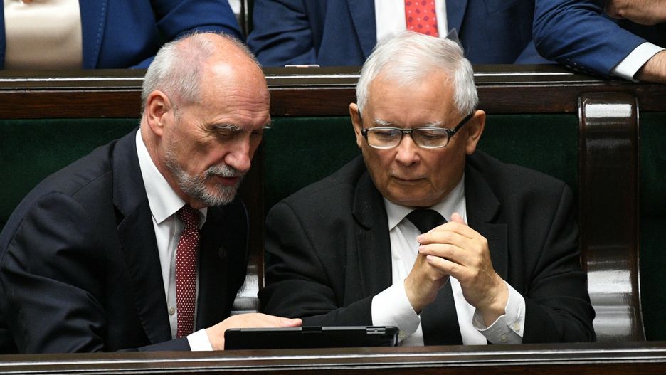 Antoni Macierewicz i Jarosław Kaczyński