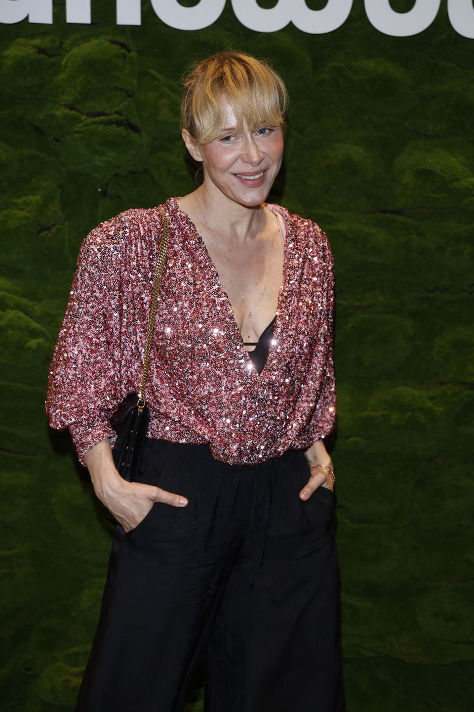 Katarzyna Warnke na otwarciu butiku