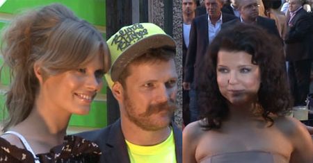 Pietrucha i Jabłczyńska pozują fotoreporterom