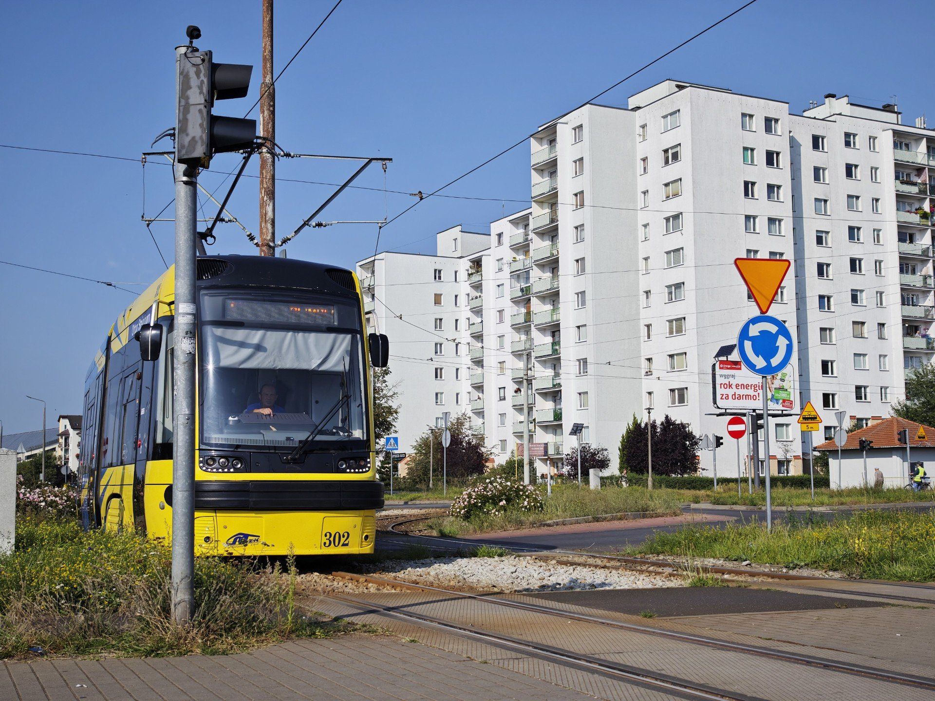 Tramwaje na osiedlu Na Skarpie w Toruniu