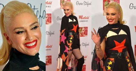 48-letnia Gwen Stefani w gwieździstej pelerynie