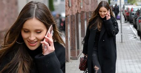 Marina wychodzi z "pracy" w "Dzień Dobry TVN" z plecaczkiem za 7 TYSIĘCY! (ZDJĘCIA)