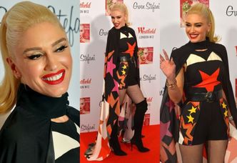 48-letnia Gwen Stefani w gwieździstej pelerynie