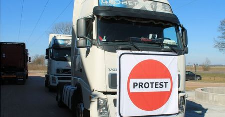 Przewoźnicy z Lubelszczyzny mają dość. Otoczą Warszawę ciężarówkami, zablokują główne trasy