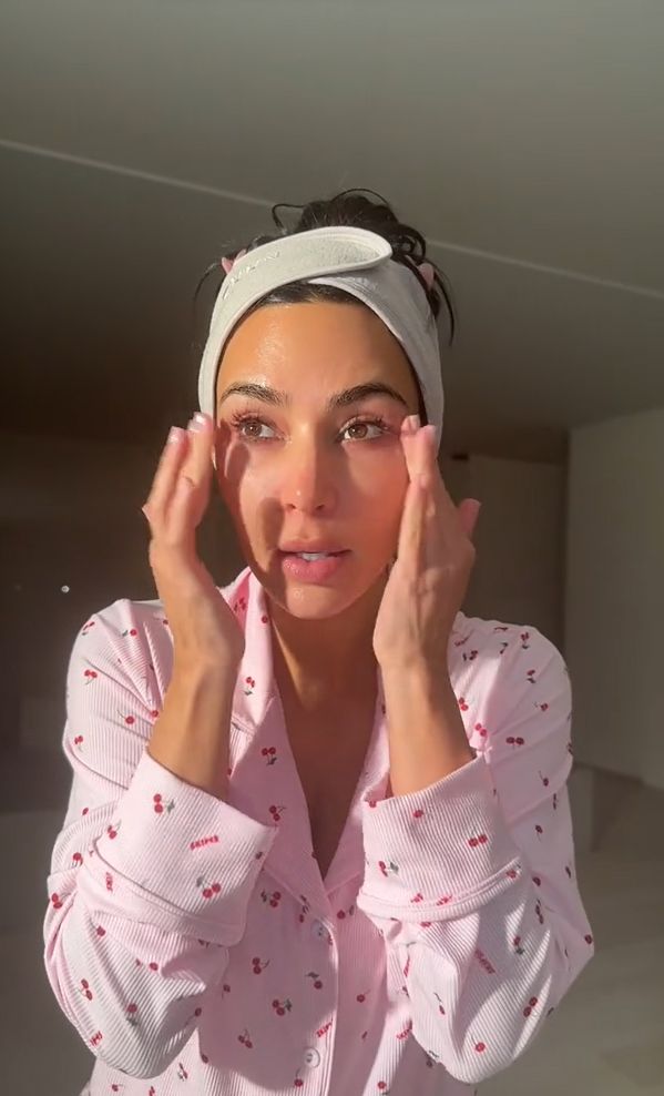 Kim Kardashian bez makijażu 