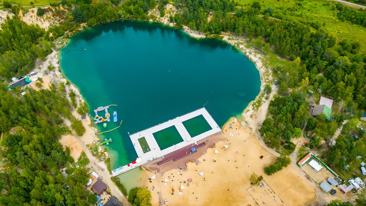 Polski Balaton. Niezwykłe jezioro w kształcie serca